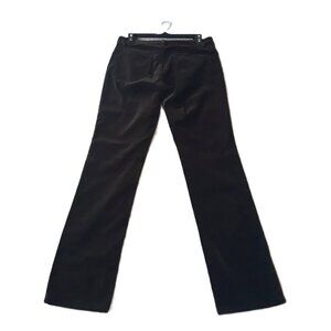 Lauren Ralph Lauren Velvet Pants 6 Brown Academia Office Preppy Minimalist